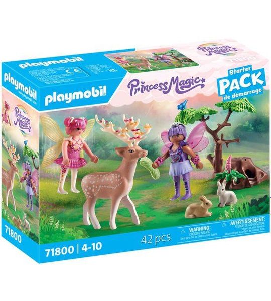 PLAYMOBIL® Startpakket feeën met schattige bosdieren - P-71800