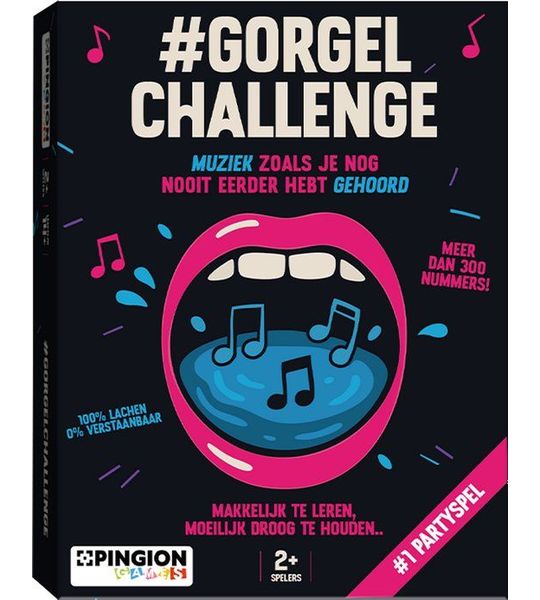 #GorgelChallenge - Partyspel - Kaartspel - Nederlandstalig