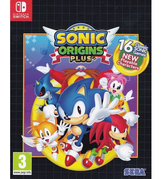 Sonic Origins Plus Nintendo Switch
