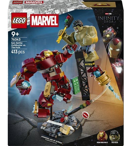 LEGO Marvel Ultieme strijd: Hulkbuster vs. Hulk Bouwpakket - 76343