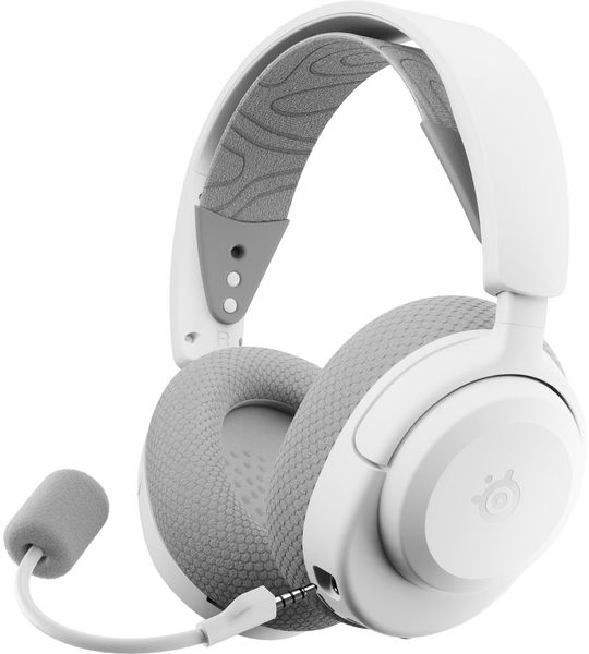 SteelSeries Arctis Nova 3p Wireless - White (ps5/ps4) Gaming Headset Wit