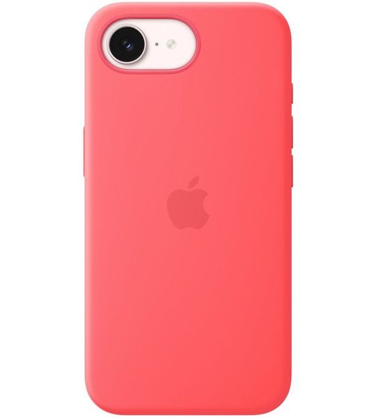 Apple Silicone Magsafe Cover Voor Apple Iphone 17e Bright Guava