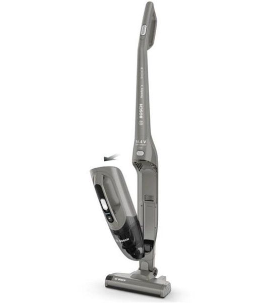 Bosch BBHF214G Steelstofzuiger zonder zak Grijs