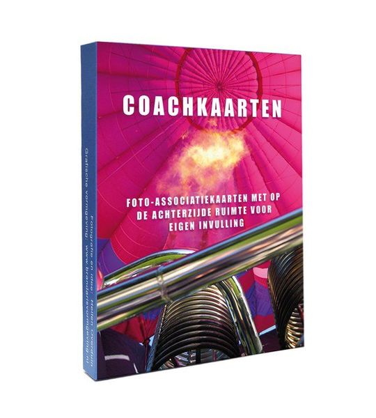 Coachkaarten onbeschreven, fotokaarten met op de voorkant inspirerende foto's.