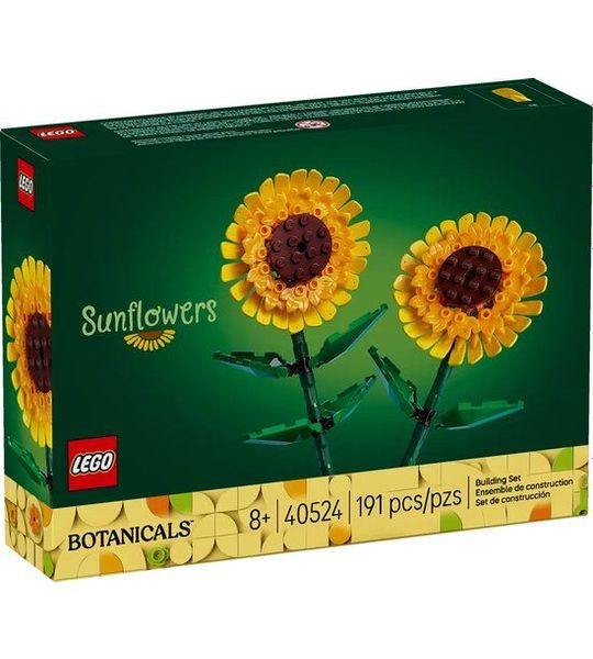 LEGO Iconic Zonnebloemen - Botanical Collection - 40524