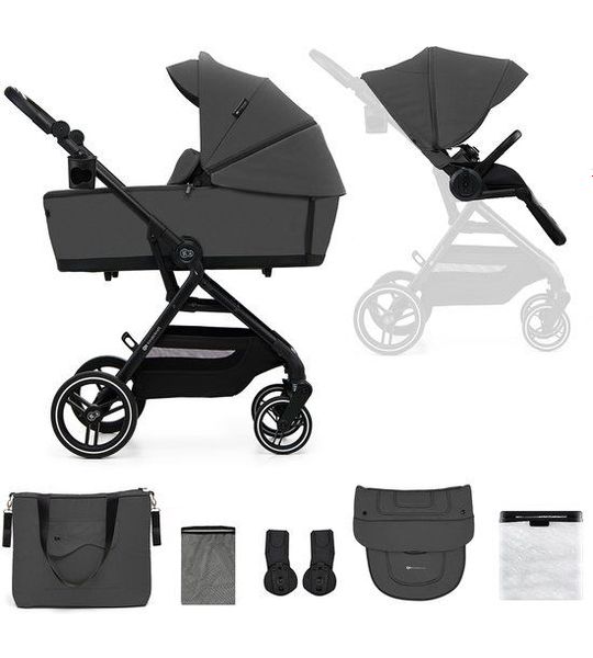 Kinderwagen Kinderkraft Yoxi 2-in-1 Moonlight Grey