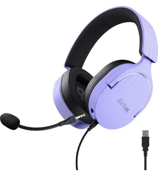 Trust GXT490P FAYZO 7.1 USB Headset Paars