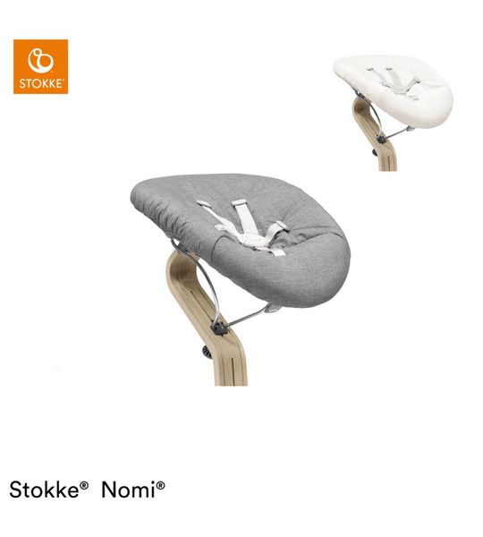 Newbornset Stokke® Nomi White/Grey Sand