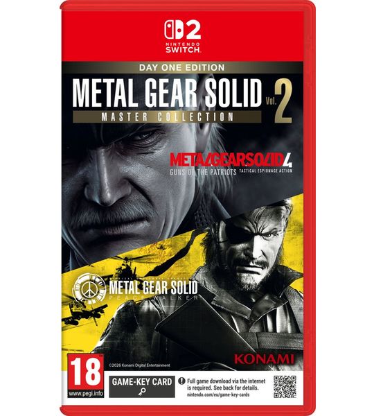 MINDSCAPE SW Metal Gear Solid - Master Collection: Volume 2 Day One Edition Switch