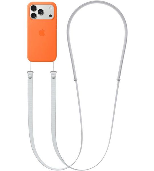 Apple Strap Crossbodykoord Voor Apple Iphone Grijs