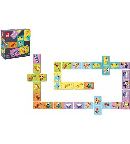 Janod Spel - Domino Muziekinstrumenten
