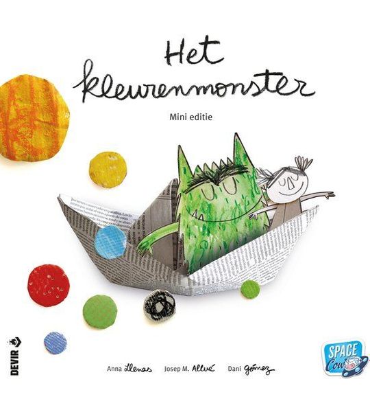Het Kleurenmonster - Bordspel - Mini editie - 3+