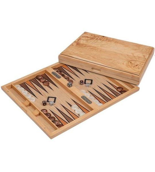 Philos Backgammon Sifnos magnetisch bordspel medium formaat