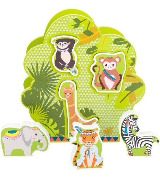 small foot - Shape Fitting Tree "Jungle