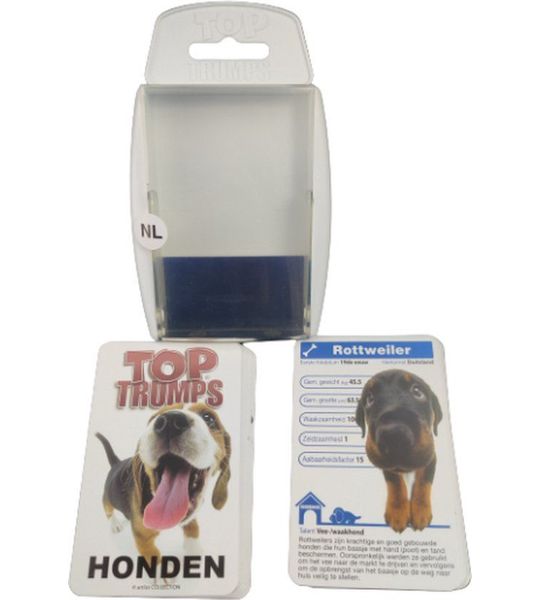 Top trumps kaartspel, honden
