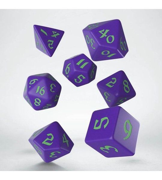 Classic Runic - Purple w/green
