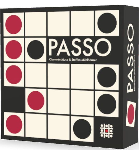 Steffen Spiele - Passo - Strategisch Spel - 2 Spelers - Geschikt vanaf 7 Jaar