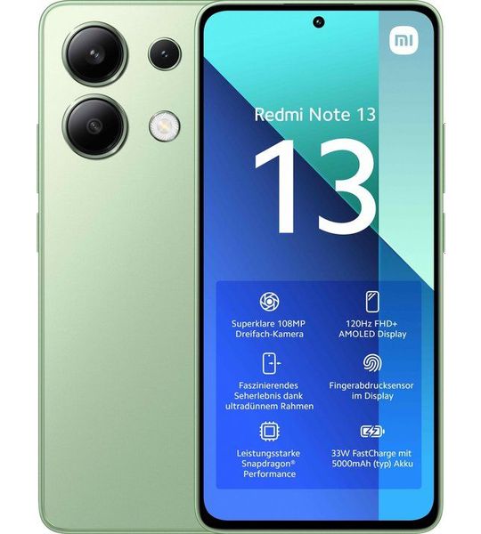 Xiaomi Redmi Note 13 4g - 128 Gb Groen