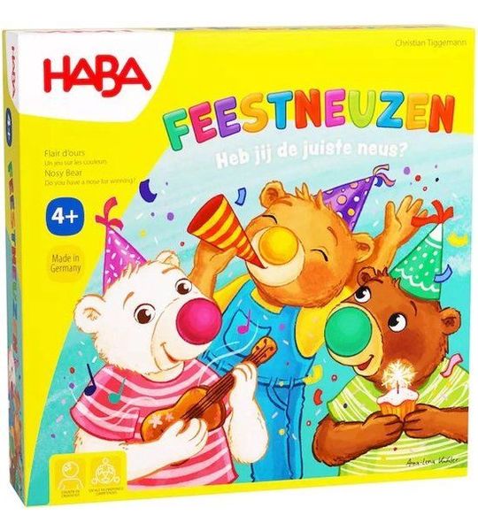 Spel - Feestneuzen - 2 tot 4 spelers - 4+