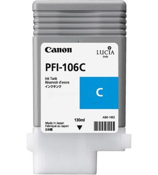 Canon PFI-106 cyaan