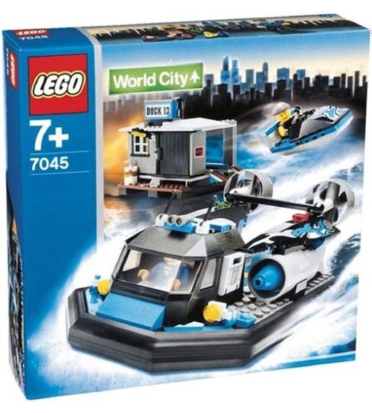 LEGO World Ciity Hovercraft hideout