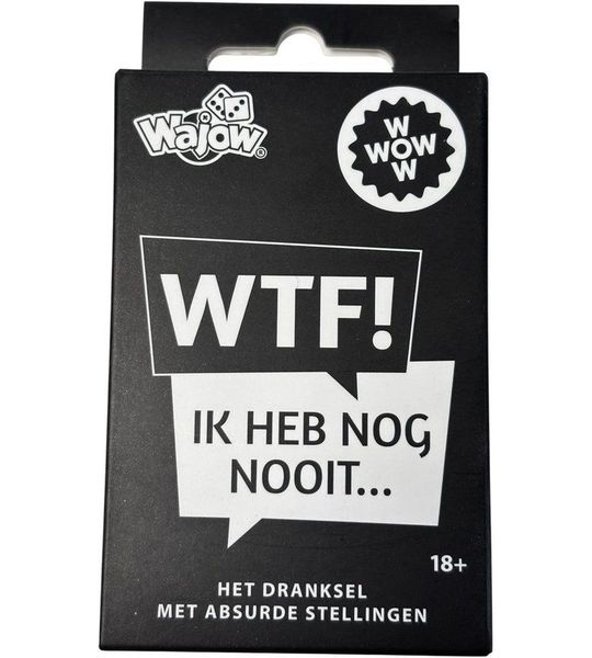 Kaartspel - WTF ik heb nog nooit - drankspel