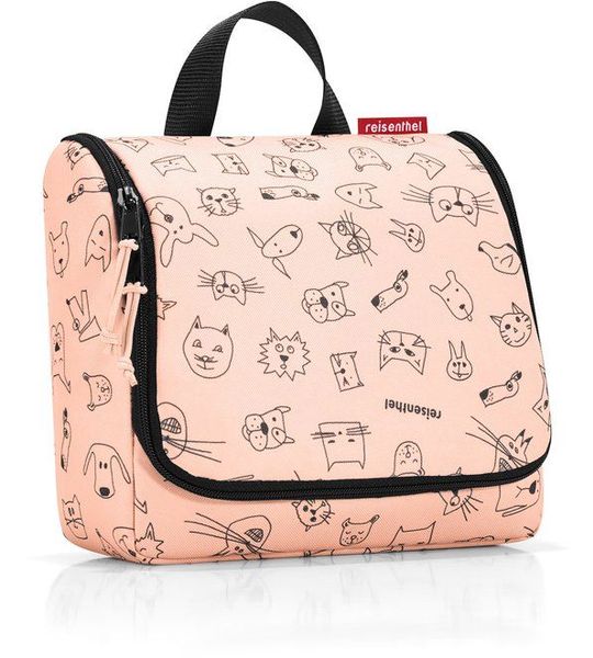 Toiletbag Kids Cats and Dogs Rose