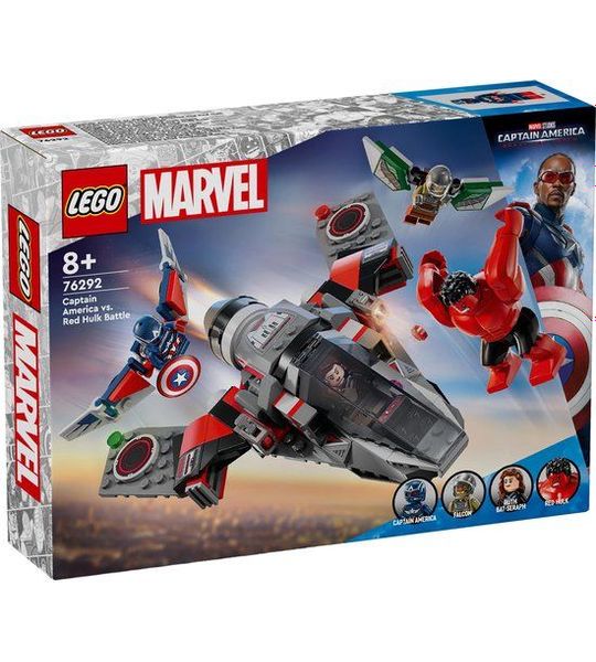 LEGO Marvel Captain America vs. Rode Hulk duel - 76292