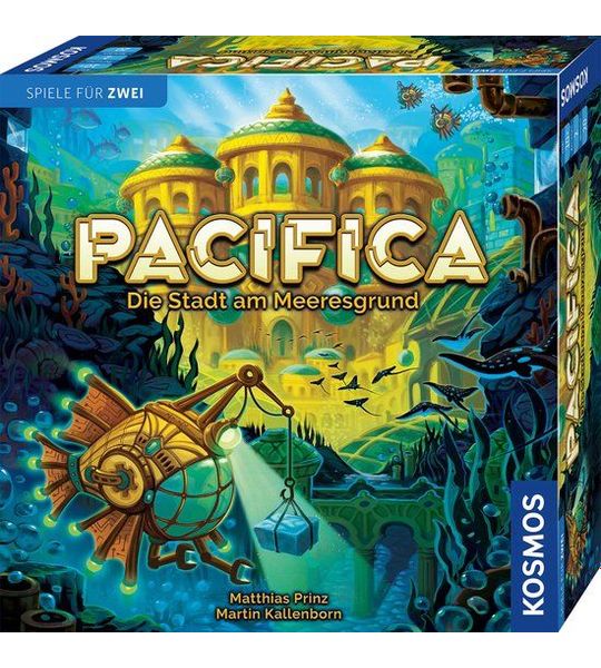 Kosmos Pacifica, Bordspel, Reizen/avontuur, 10 jaar