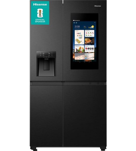 Hisense RS9P628GPFE Amerikaanse koelkast Zwart