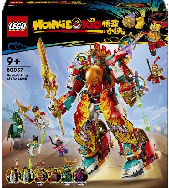LEGO Monkie Kid 80057, Bouwpakket, 9 jaar, Kunststof, 1163 stuk(s), 1,57 kg