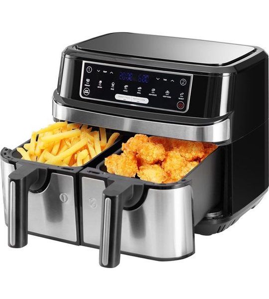 Dubbele Airfryer - Dubbele Mand - Dual Cook - Heteluchtfriteuse