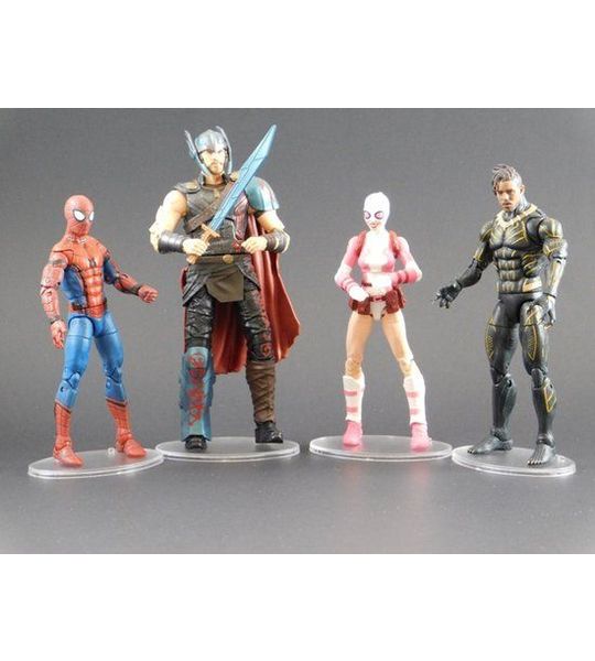 Marvel Legends Figure stands - 5 stuks - Clear