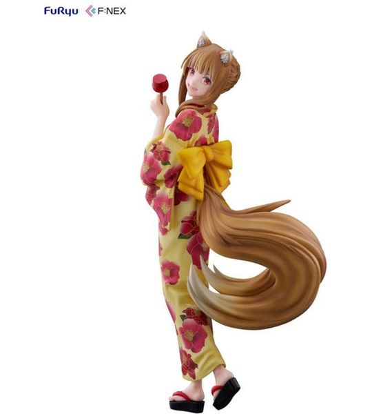 Furyu Spice and Wolf PVC Statue 1/7 Holo Yukata Ver. 23 cm Beeld
