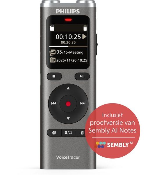 Philips Dvt2075 8 Gb Memorecorder
