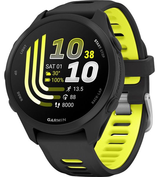 Garmin Forerunner 170 Sporthorloge Black/amp Yellow