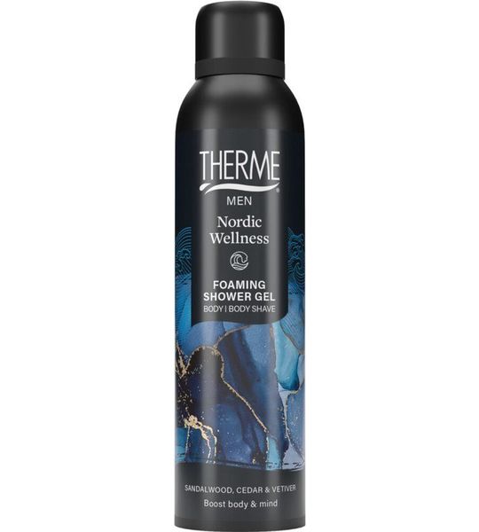 Therme Men Foaming Shower Gel Nordic Wellness