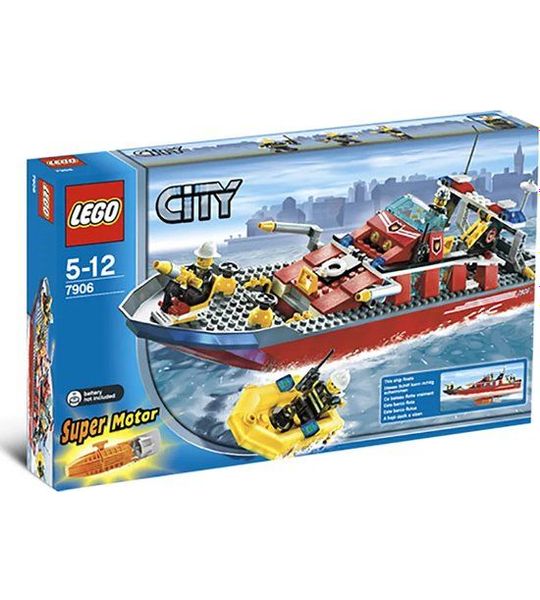 Lego City Brandweerboot - 7906
