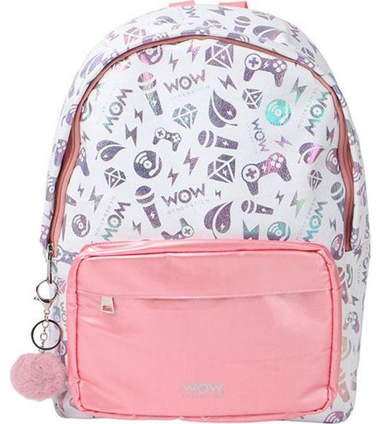 WOW Generation - Schoolrugzak met print - 40 cm