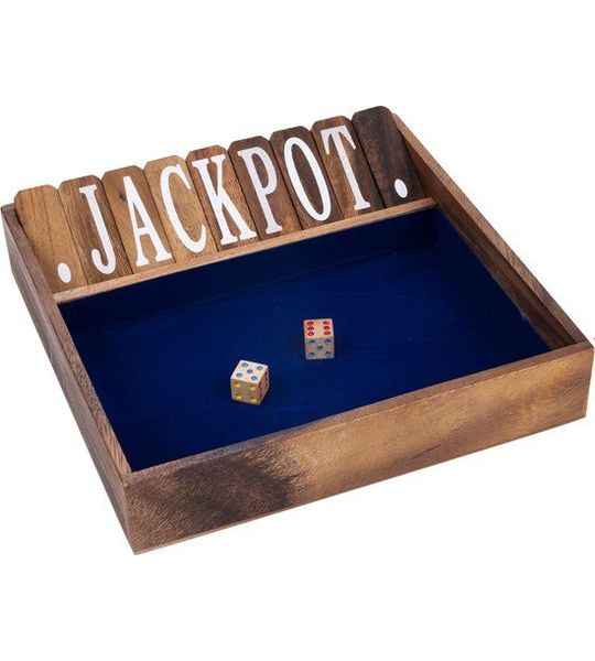 Shut The Box 2 spelers - Blauw