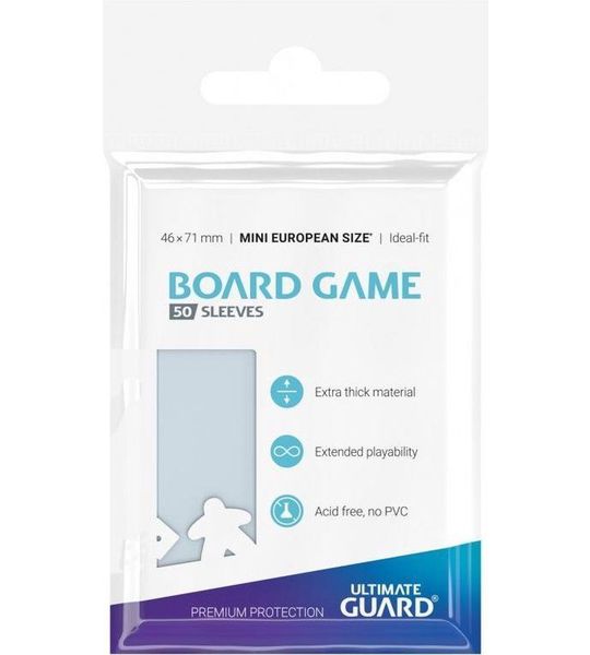 Premium Boardgame Sleeves Mini European (50) (46x71mm)