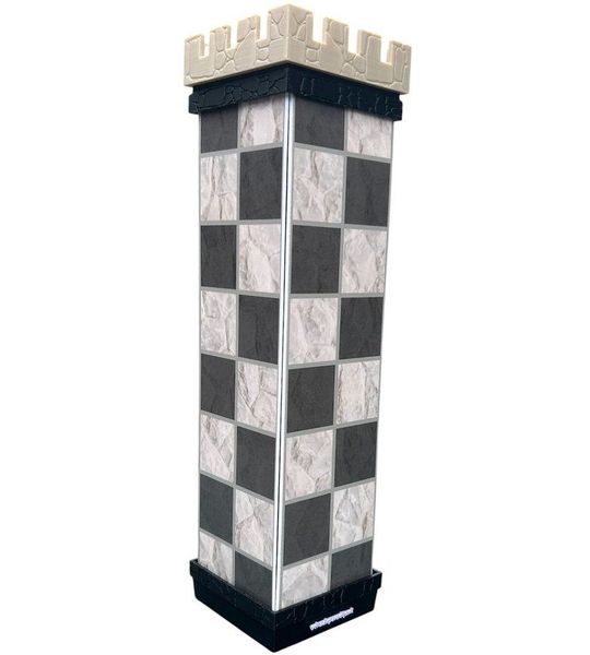 Schaaktoren - inklapbaar - luxe schaakspel - inclusief schaakstukken