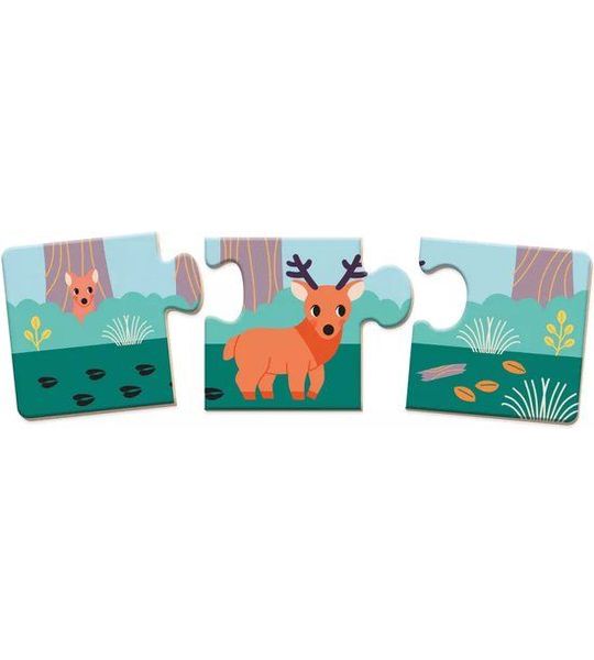 Janod Puzzel Bosdieren