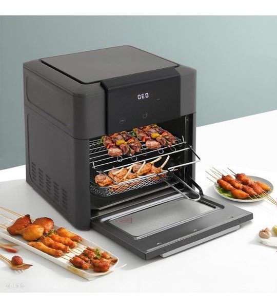 RWB® Airfryer XXL - Mini-oven - Heteluchtfriteuse - Grijs - ‎34x33x36cm