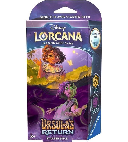 Disney Lorcana: Ursula's Return– Starter set Amber/Amethyst