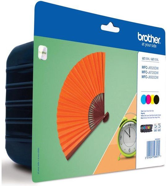Brother LC-129XL Multipack zwart en kleur