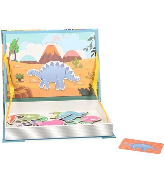 Magnetisch Boek - Dinosaurus, 36dlg.
