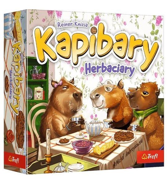 Trefl Kapibary Herbaciary - Kaartspel - Elegante Theepartij - Strategie