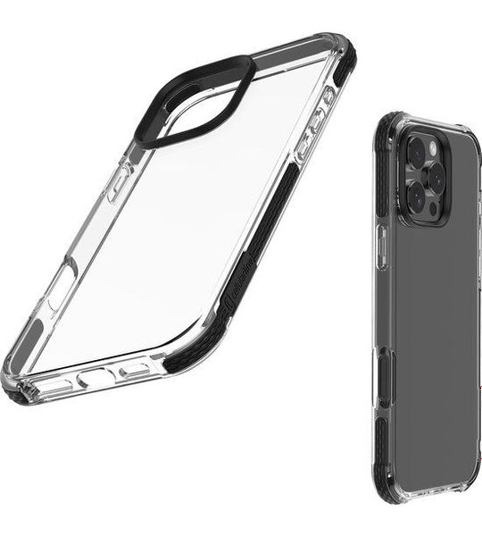 Cellularline Tetraforce Telefoonhoesje Voor Apple Iphone 16 Pro Transparant