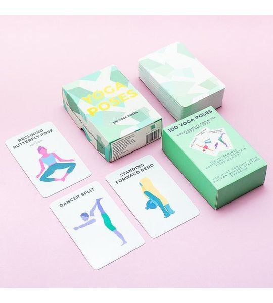 Gift Republic Mindfulness Kaarten - Yoga Poses